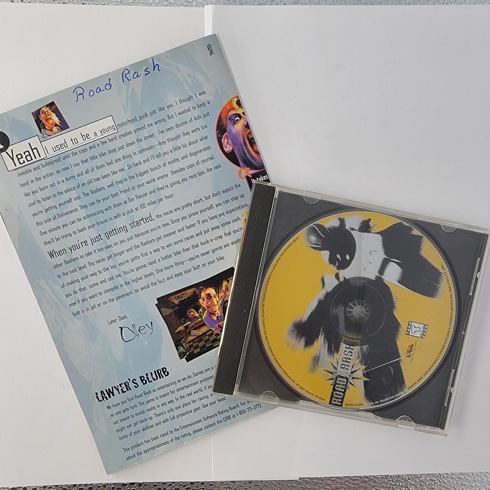Road Rash CD-ROM Classics (PC,‎ 1997)